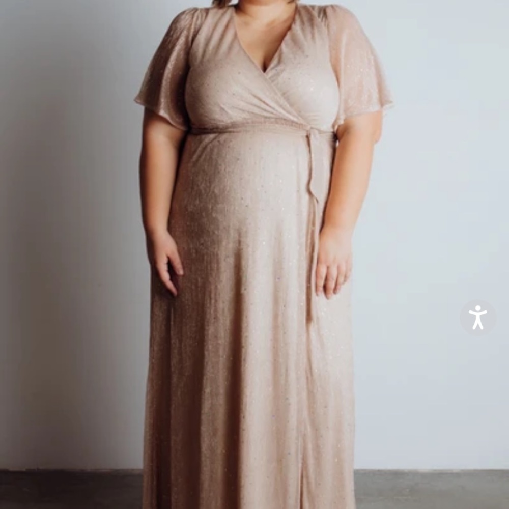 Champagne Sparkle Gown